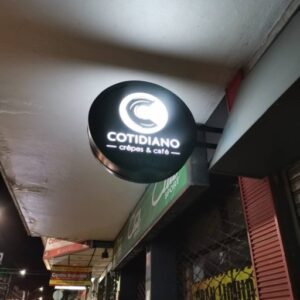 Letrero Luminoso Circular
